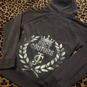 Juicy Couture Gray zip up